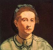 Edouard Manet Portrait of Victorine Meurent oil painting on canvas